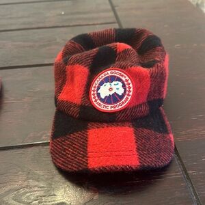 Plaid Canada Goose Ball Cap